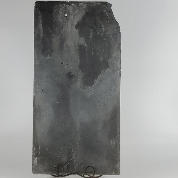 HAND PAINTED Pumpkin "Thankful" Design on Slate - Picture 8 of 10